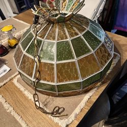 Stained Glass Chandelier 