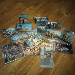 So many vintage Disneyland postcards