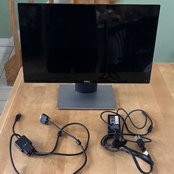 Dell Desktop Monitor with Adjustable Stand