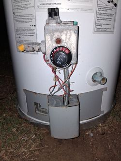 Water heater works but it worked before replacement  install