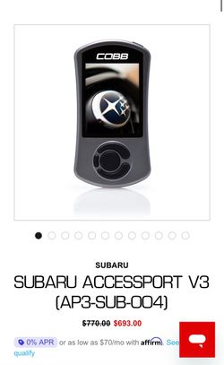 SUBARU ACCESSPORT V3 (AP3-SUB-004)