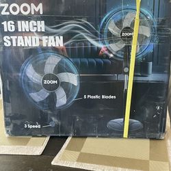 Zoom 16 INCH STAND FAN 