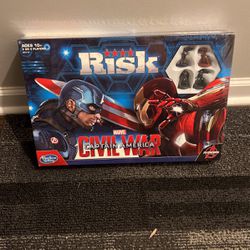 New Risk Marvel Civil War Captain America Board Game 
