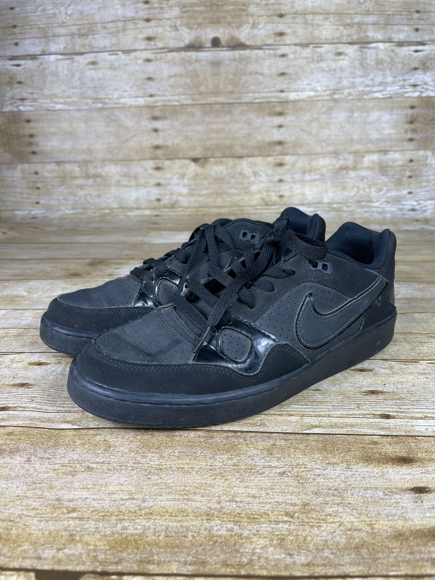 Nike Son of Force Men's Size 10 US Triple Black Low Shoes Sneakers 616775-005