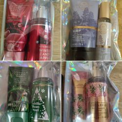 Bath & Body Works Mini Two-piece Sets $8 Each 