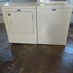 Heavy Duty Maytag Washer With Stainless Steel Tub And Maytag Dryer They Both Work Great Free Delivery!