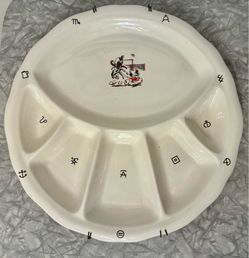 Retro Midcentury Rodeo Plate