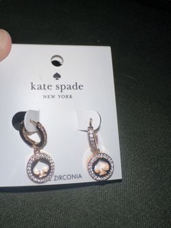 Kate Spade Brand New Earrings -Never Used