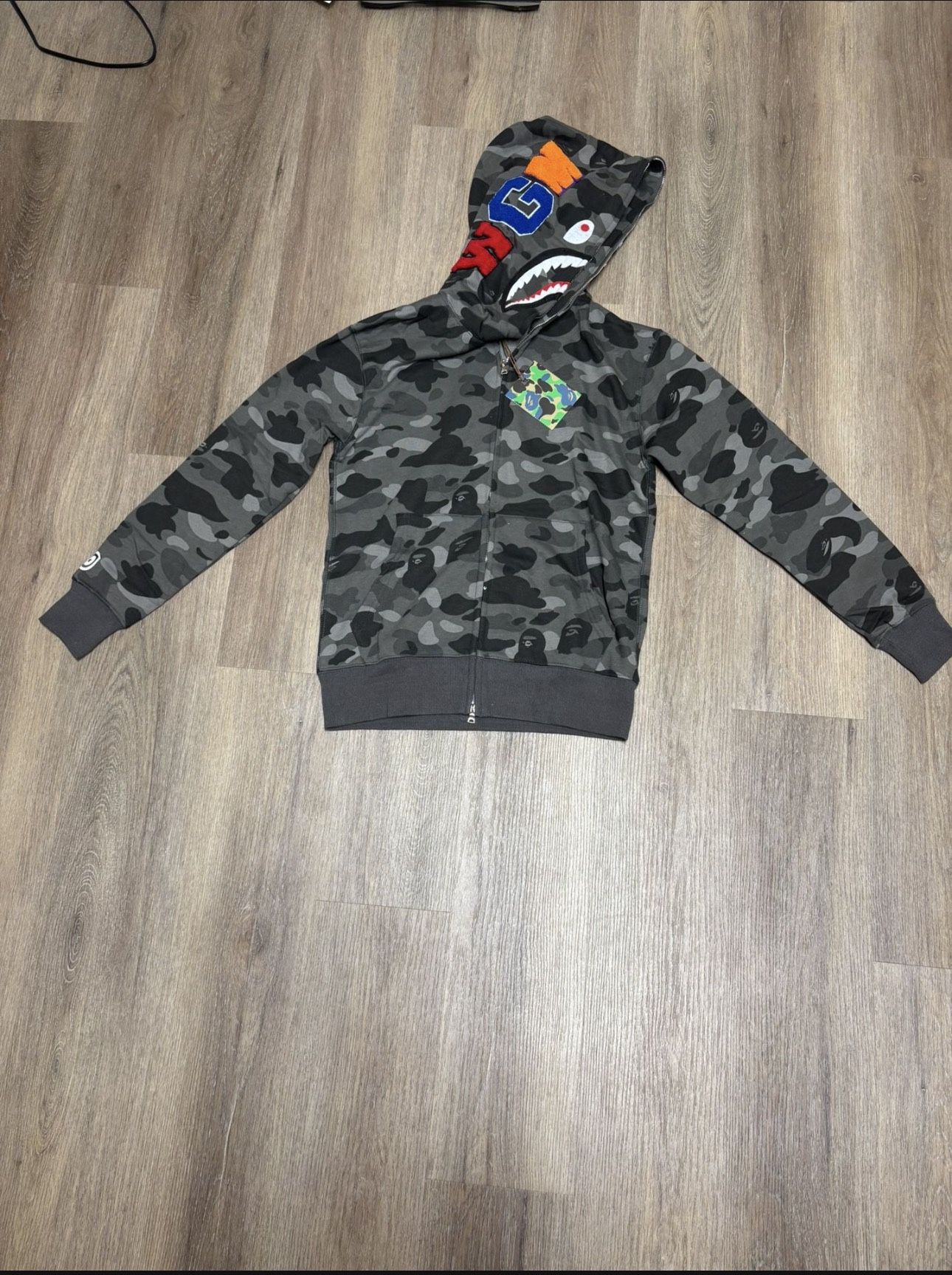 Black Camo Bape Hoodie