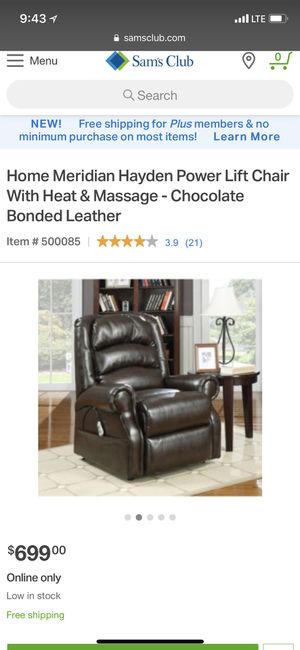 Leather Recliner Massage Lift Chair For Sale In North Las Vegas