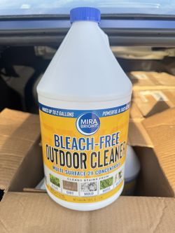 MIRA BRIGHT Outdoor Cleaner 🌿 1 Gallon Concentrate 💧 - 4 pack