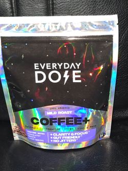 Everyday Dose Mild Roast Mushroom Coffee For Focus and Clasity