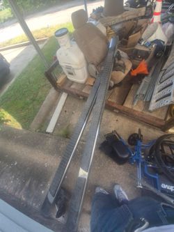Dodge ram side step rails