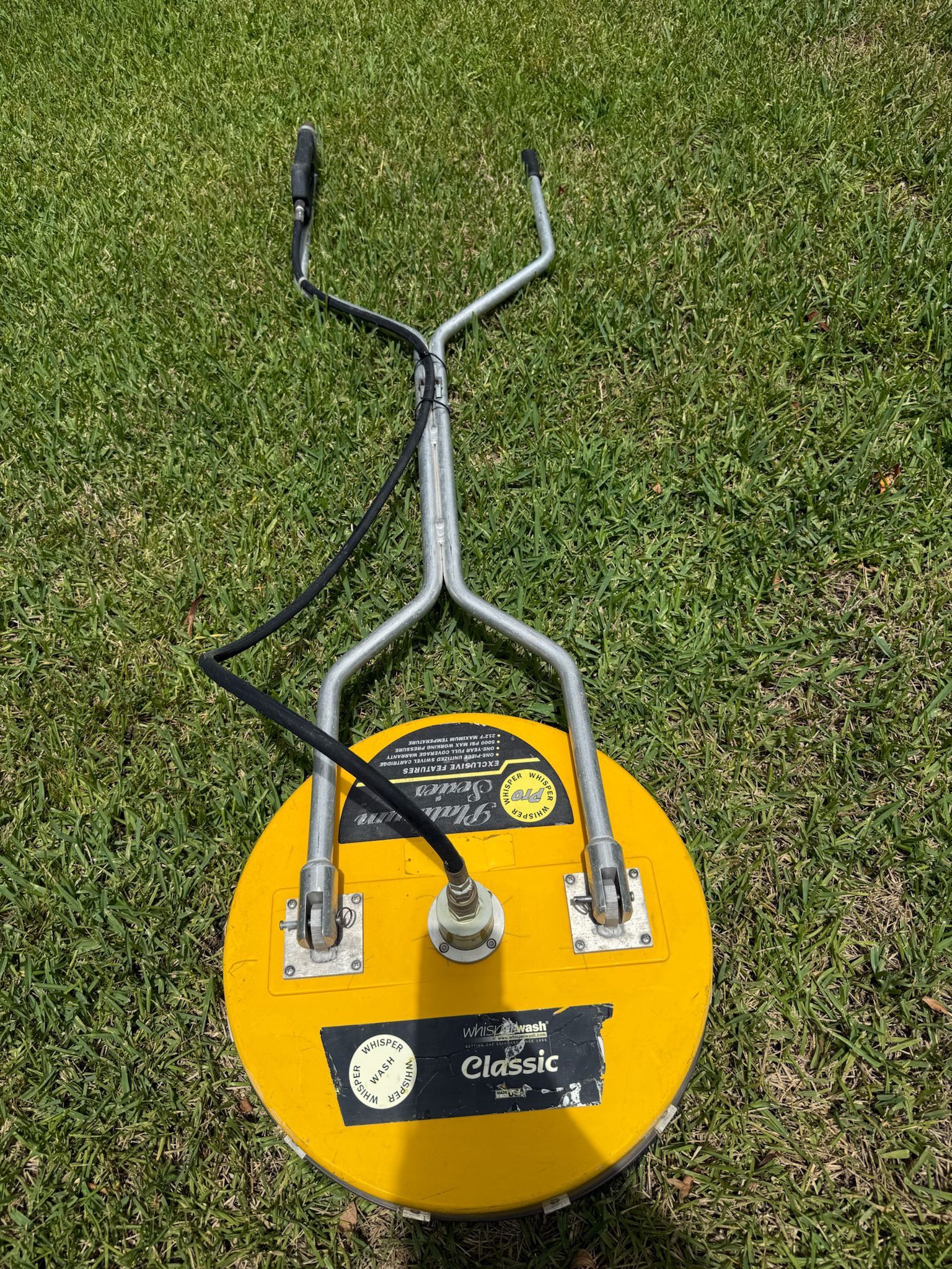 Pressure Washer Surface Cleaning 