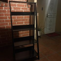 Ladder-Style Wooden Shelf 5ft