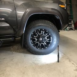 17 inch Mayham wheels and tires