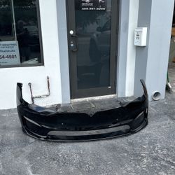 Tesla Model S Front Bumper Cover Oem 21-24