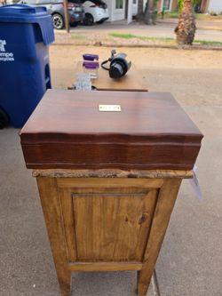 Cherry Wood silverware storage case