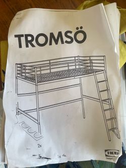 IKEA Loft Bed Frame w/o bolts