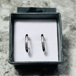 ✨Beautiful Sterling Silver Hoop Earrings 💝✨
