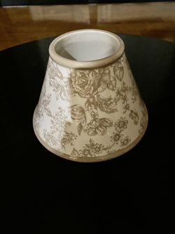 Ceramic Candle Shade