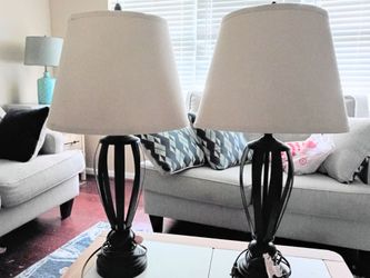 Two Ashley Lamps