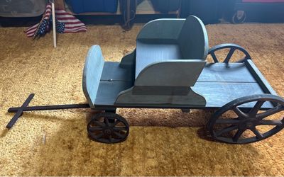 Vintage Wooden Wagon