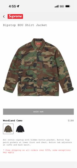 Supreme Camo shirt