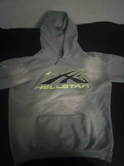 Grey hell star hoodie!