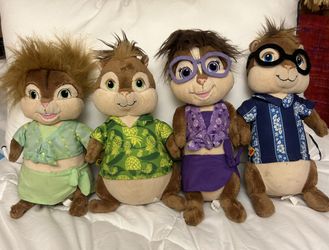 Chipmunks 4 Build A Bear Collection 