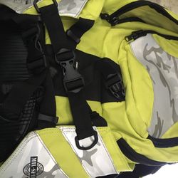 Motorcycle Backpack Icon Moto