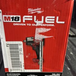 Milwaukee M18 FUEL Gen-2 18V Lithium-Ion Brushless Cordless Mid Torque 1/2 in. Impact Wrench w/Friction Ring (Tool-Only)