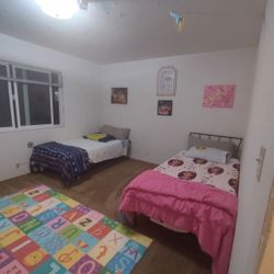 Bed Frame Plus Additional Pop-up Trundle