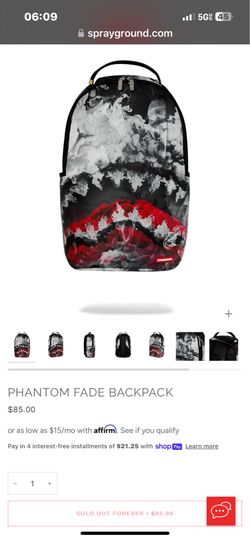 Sprayground backpack ..sold out forever