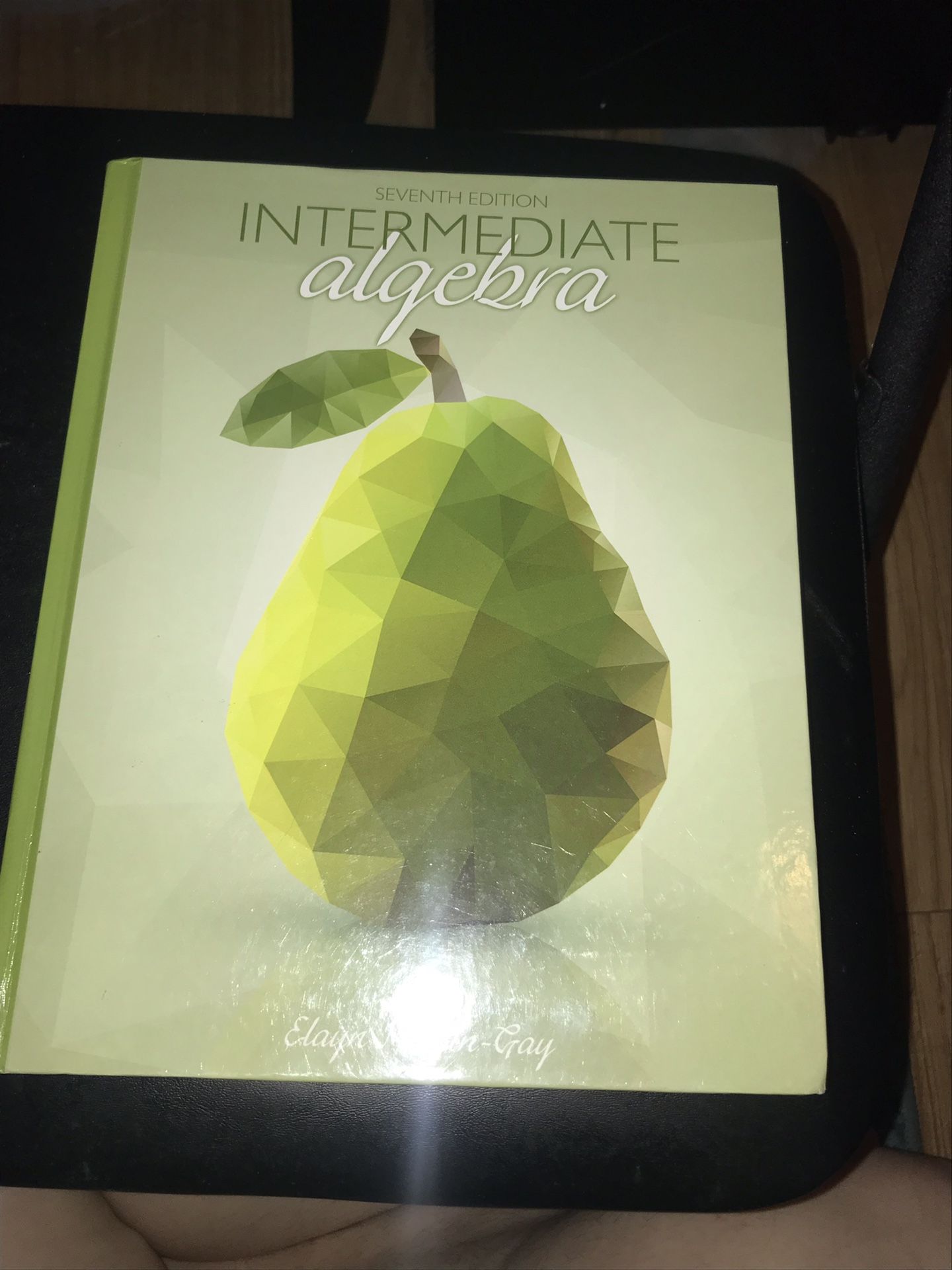 College textbook - Intermediate Algebra Seventh Edition