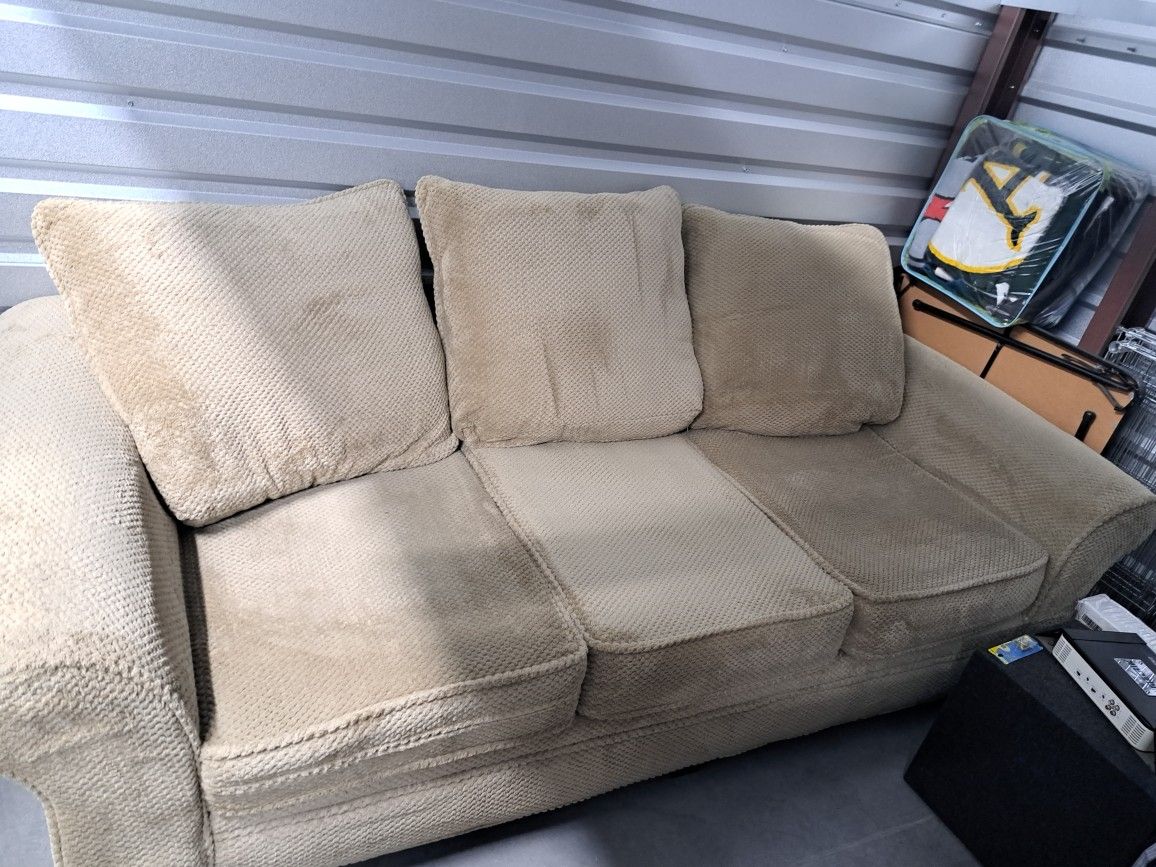 Comfy Oversized Couch And Chair