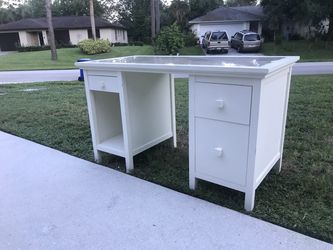 Pottery barn shadow box desk for Sale in Sebastian FL OfferUp