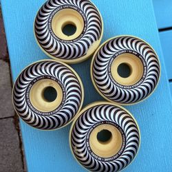 Spitfire Formula Four Classic Skateboard Wheels - 54mm 99a Still Look Brand New
