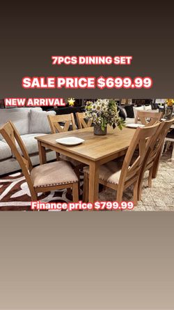 7pcs dining set