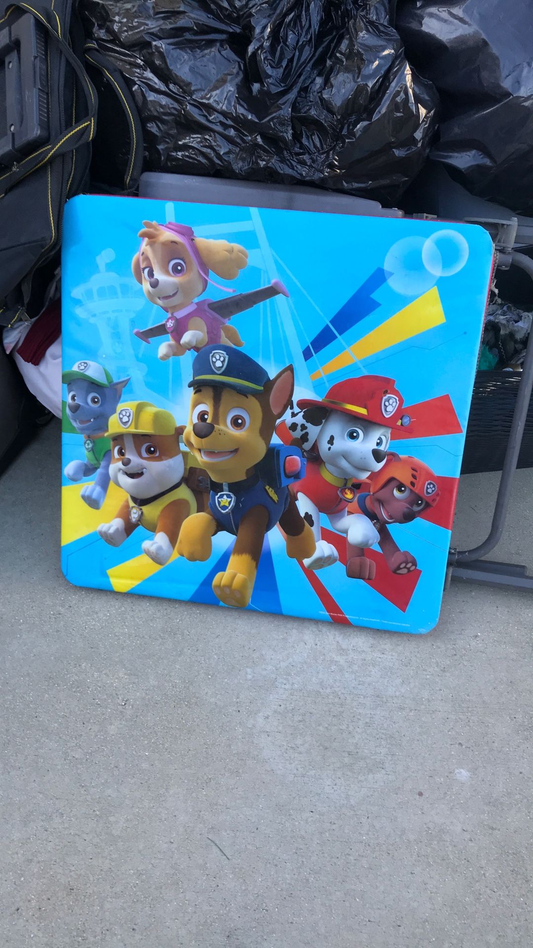 Paw Patrol Folding Table