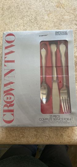 Set of new silverware