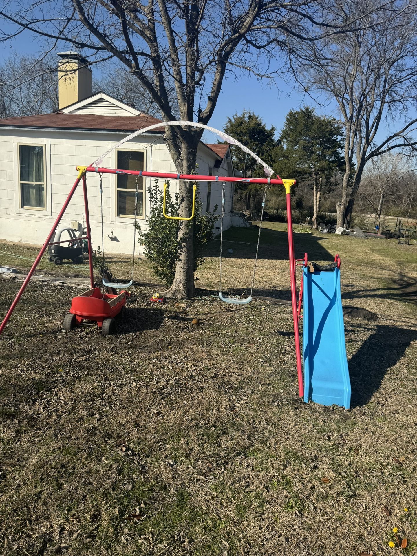 Swing set Plus Slide