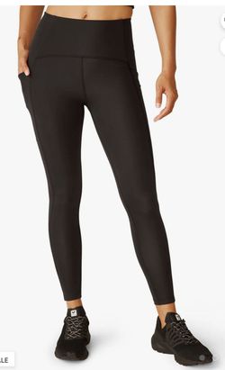 Beyond Yoga Leggings Womens  Black Lattice Ankle High Rise Size Medium