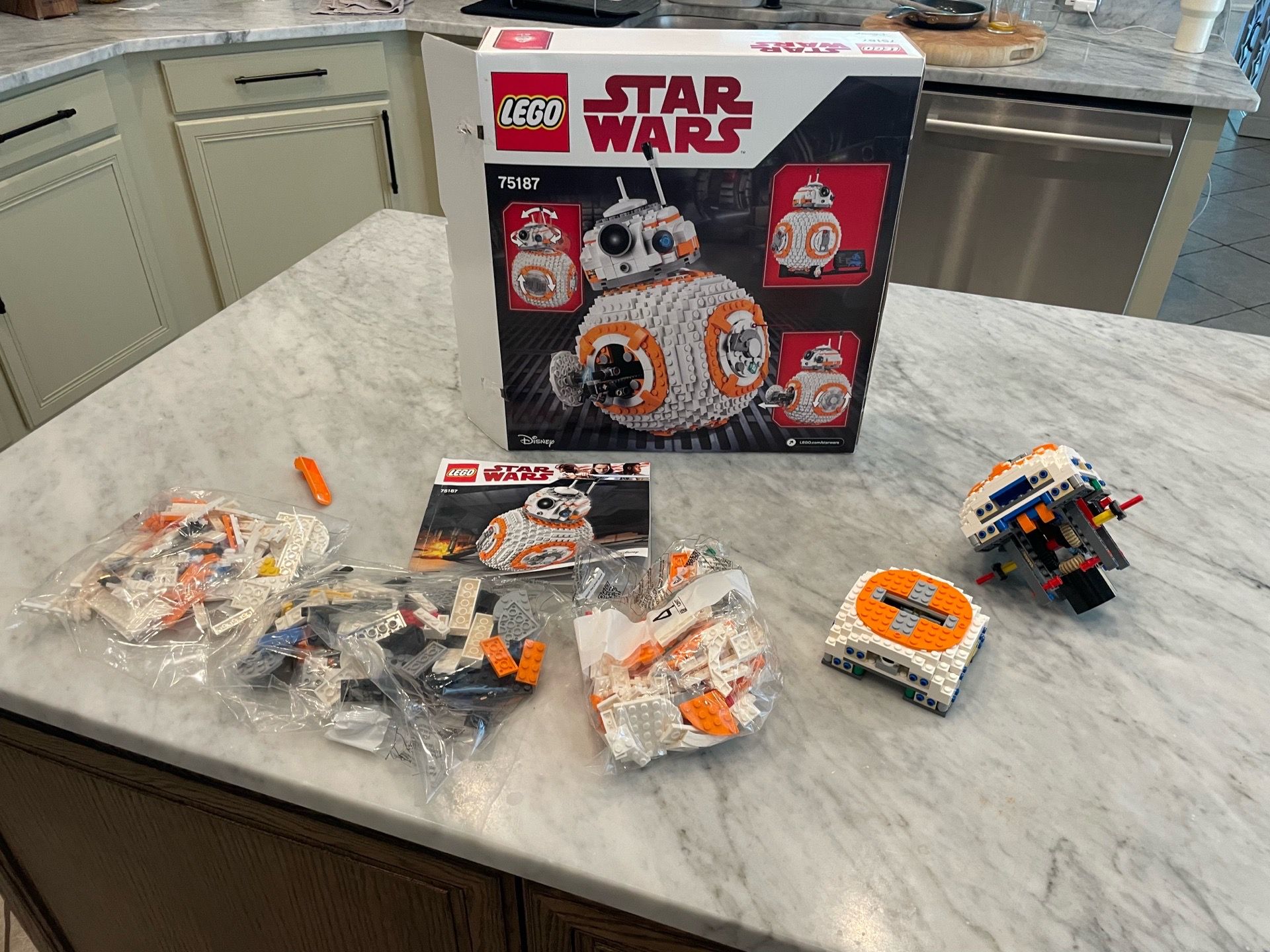 Lego. Star Wars bb-8 set