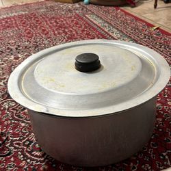 Heavy Big Size Cooking Pot With Lid