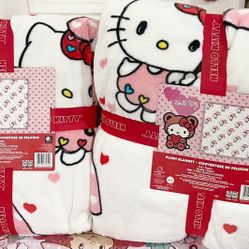 Hello Kitty Valentine’s Day Mother Daughter Blanket Set