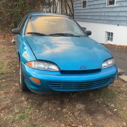 1999 Chevy Cavalier Blue 4Dr 