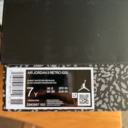 Air Jordan 3 Retro (GS) 