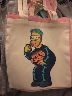 Homer Tote Halloween