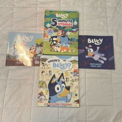 Bluey Book Lot Of 4. 